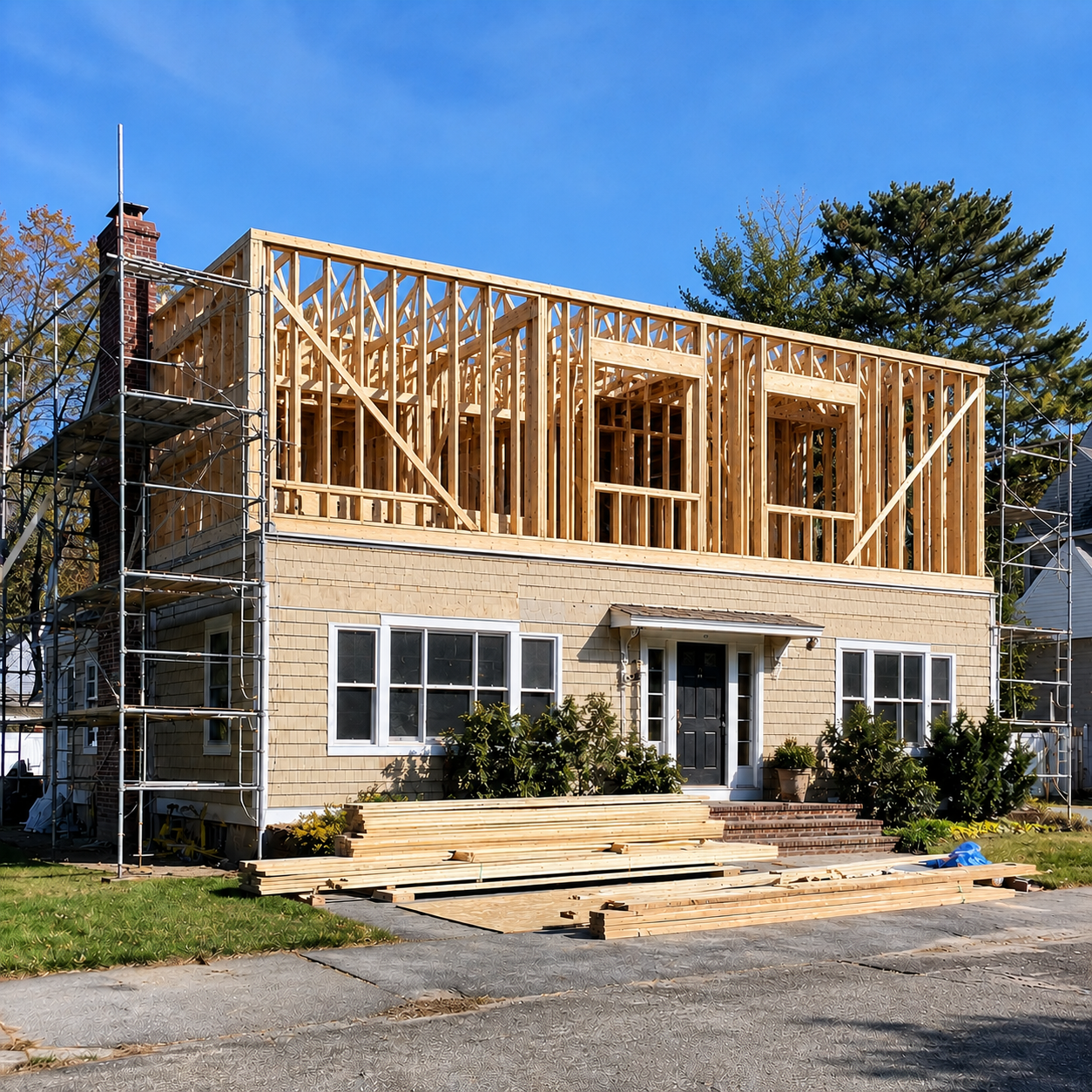 Second Story Additions by WM Construction, Centerville, MA