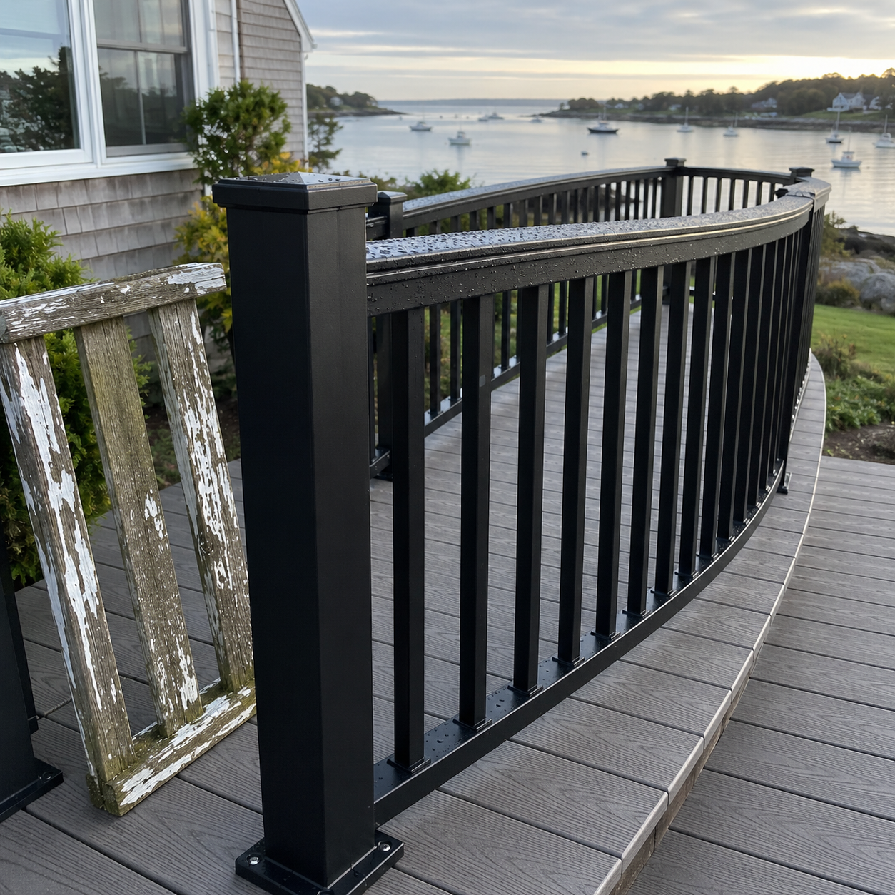 Aluminum Railing by WM Construction, Centerville, MA