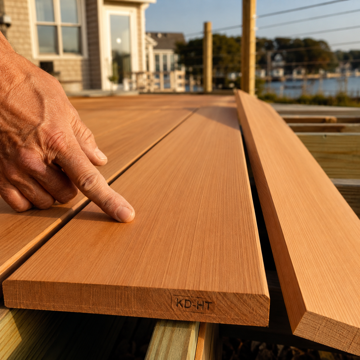 Clear Grade Cedar by WM Construction, Centerville, MA