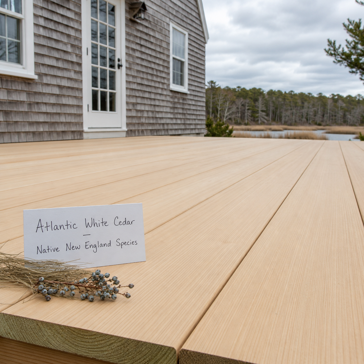 Atlantic White Cedar (Regional Authentic) by WM Construction, Centerville, MA