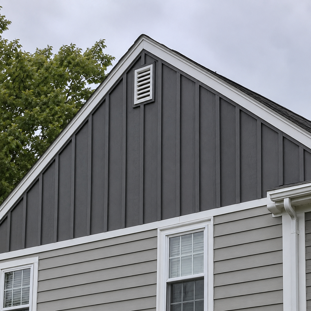 Board and Batten Vinyl by WM Construction, Centerville, MA