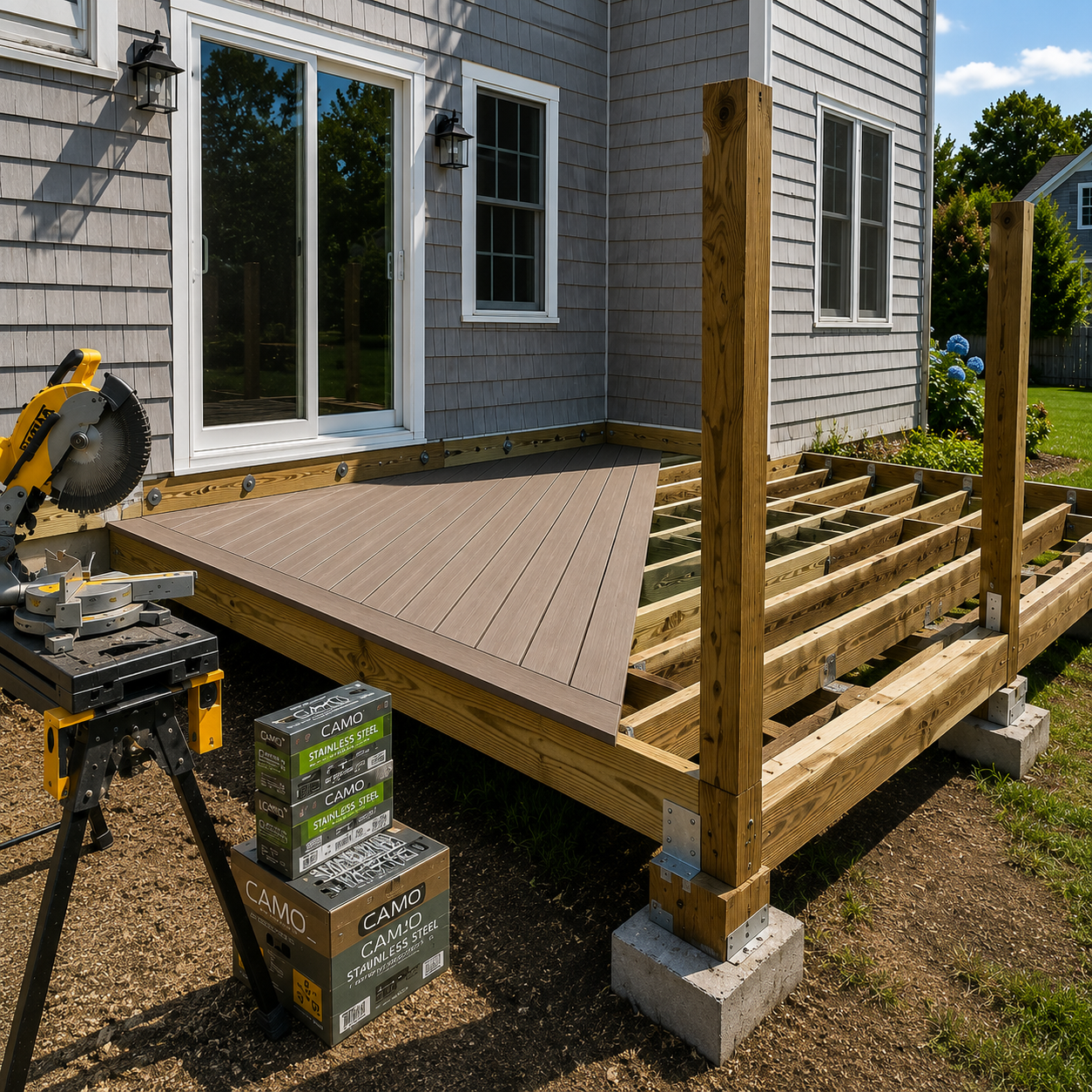 Deck Building on Cape Cod in Centerville