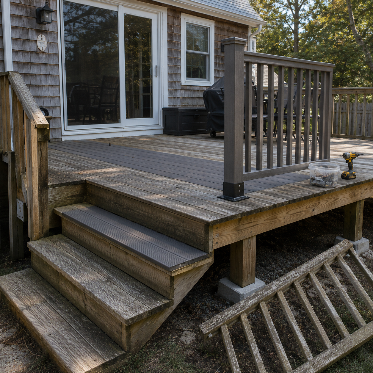 Serviceable Component Repair by WM Construction, Centerville, MA