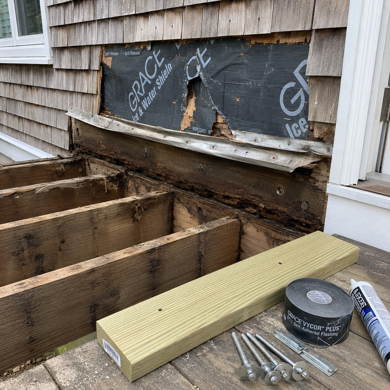 Water-Damage Driven Repair by WM Construction, Centerville, MA