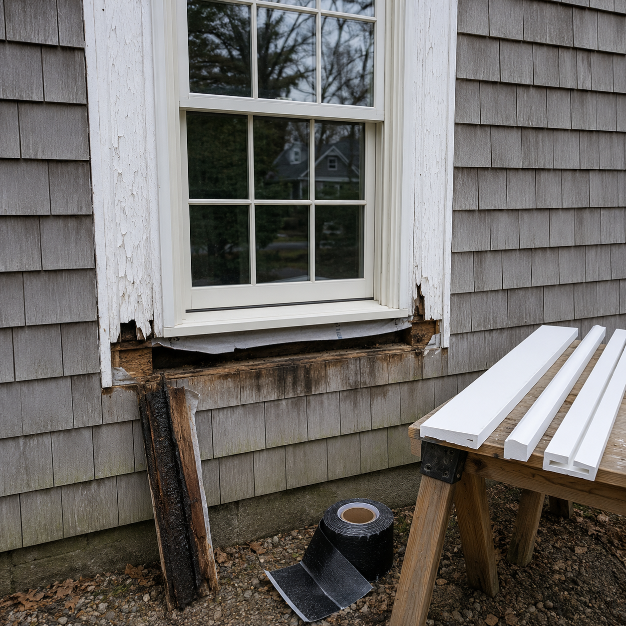 Window and Door Surrounds by WM Construction, Centerville, MA