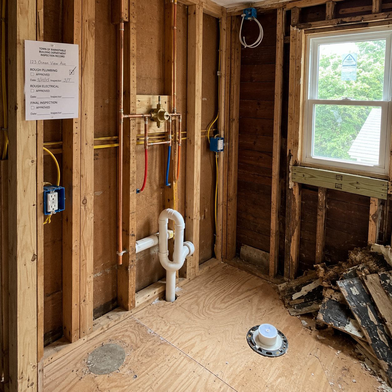 Full Gut Remodel by WM Construction, Centerville, MA