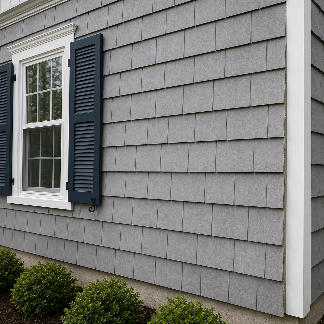 HardieShingle Shingle Siding by WM Construction, Centerville, MA