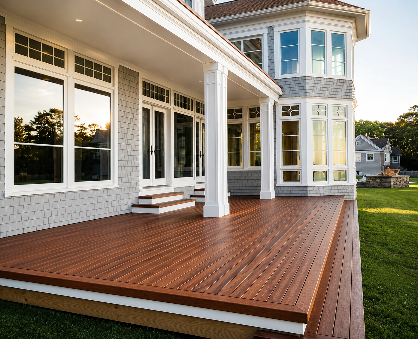 Deck Builder Services on Cape Cod, MA, WM Construction project in Centerville, MA
