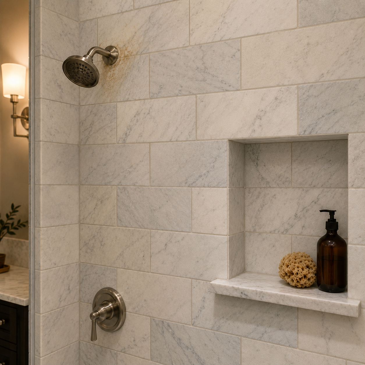 Natural Stone Tile by WM Construction, Centerville, MA