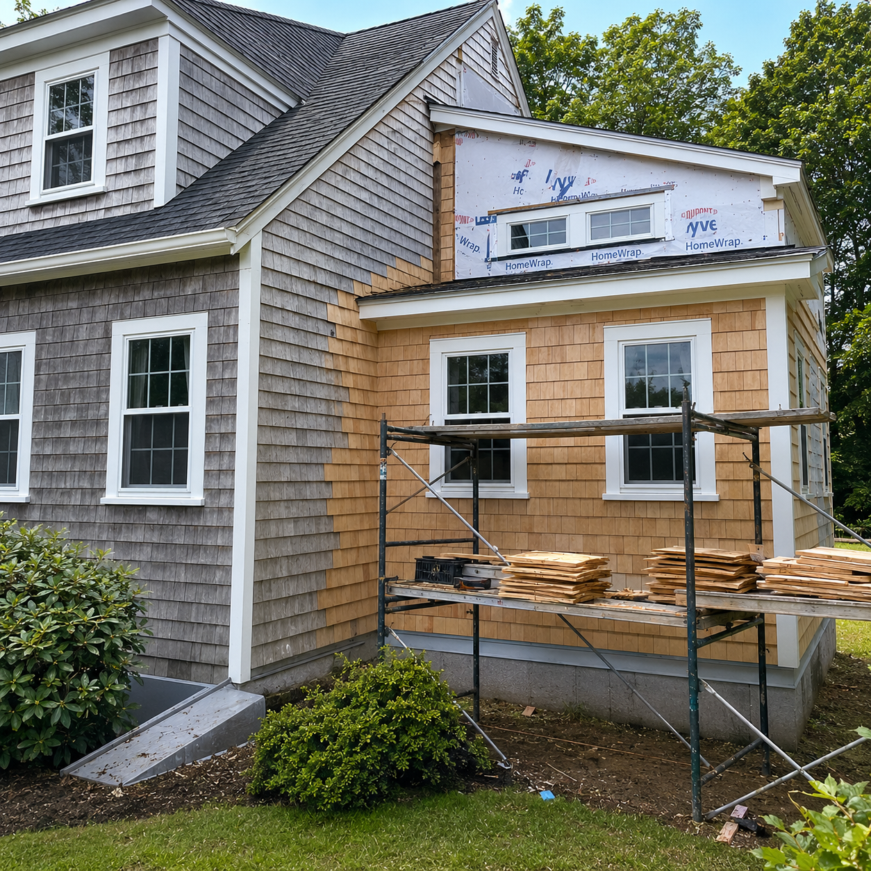 Older Home Restoration on Cape Cod, MA, WM Construction Centerville