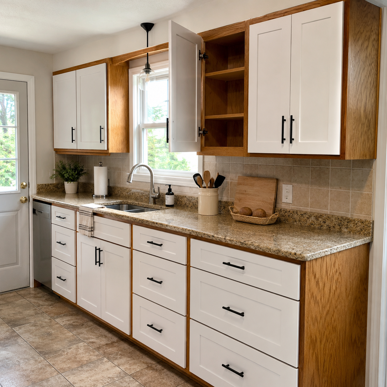 Partial Refacing (Doors Only) by WM Construction, Centerville, MA
