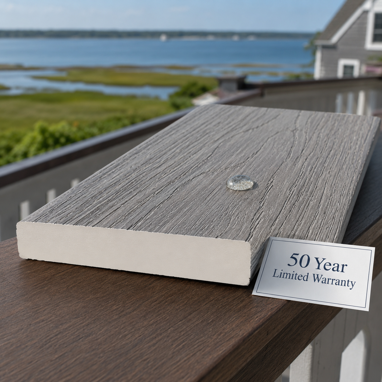 Premium PVC Decking by WM Construction, Centerville, MA