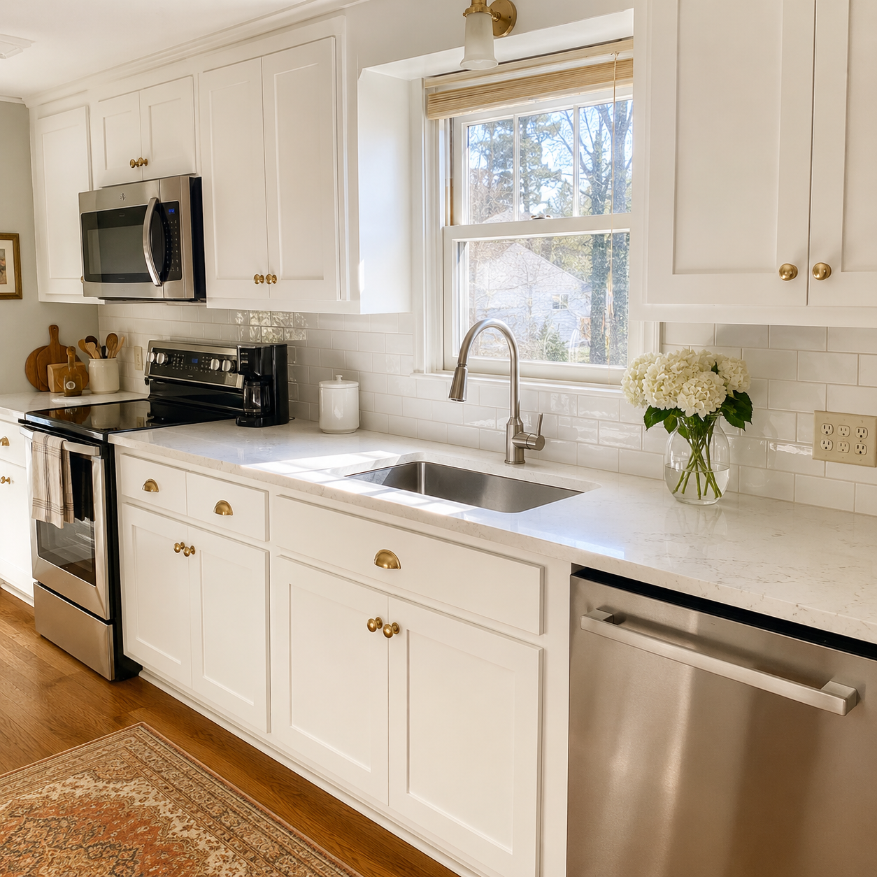 Refacing Plus Countertop + Hardware Refresh by WM Construction, Centerville, MA