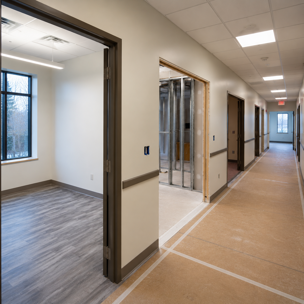 Rotated Multi-Space Phased Remodels by WM Construction, Centerville, MA
