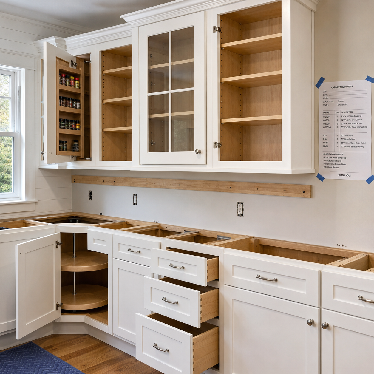 Semi-Custom Cabinets by WM Construction, Centerville, MA