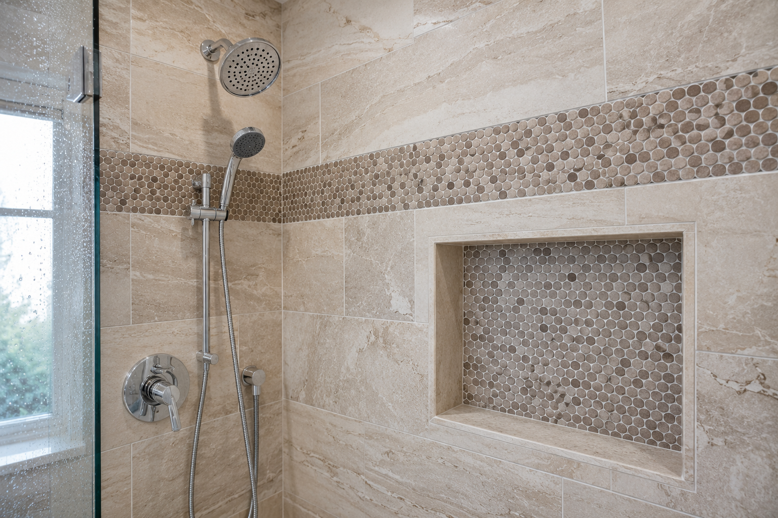 Shower Tile Installation on Cape Cod in Centerville