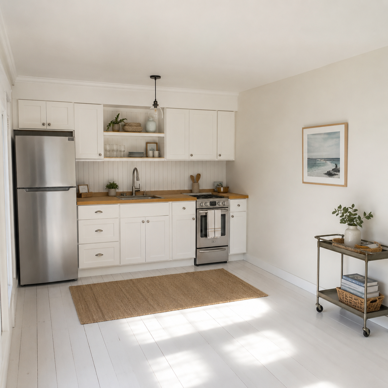 Single-Wall Kitchens by WM Construction, Centerville, MA
