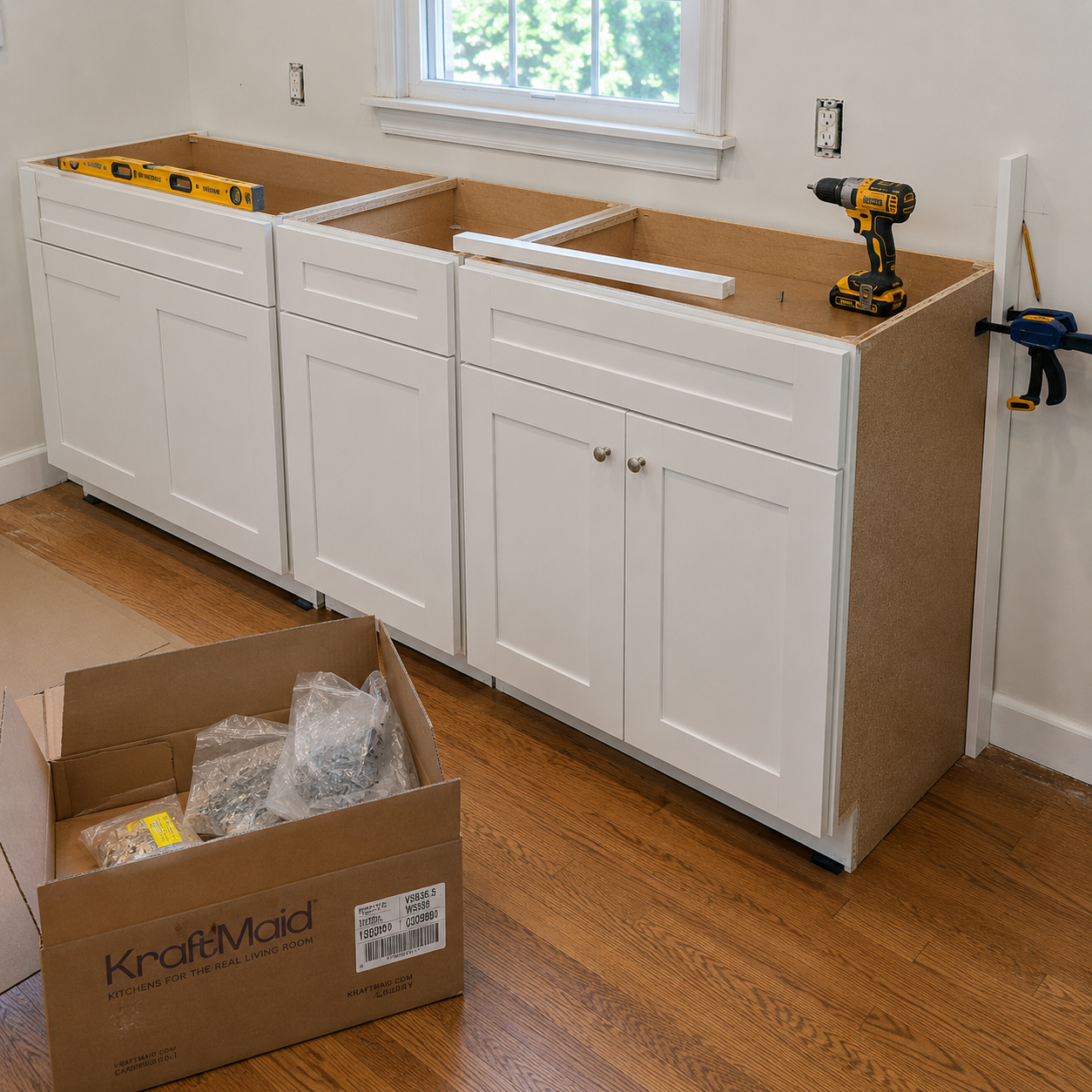 Stock Cabinets by WM Construction, Centerville, MA