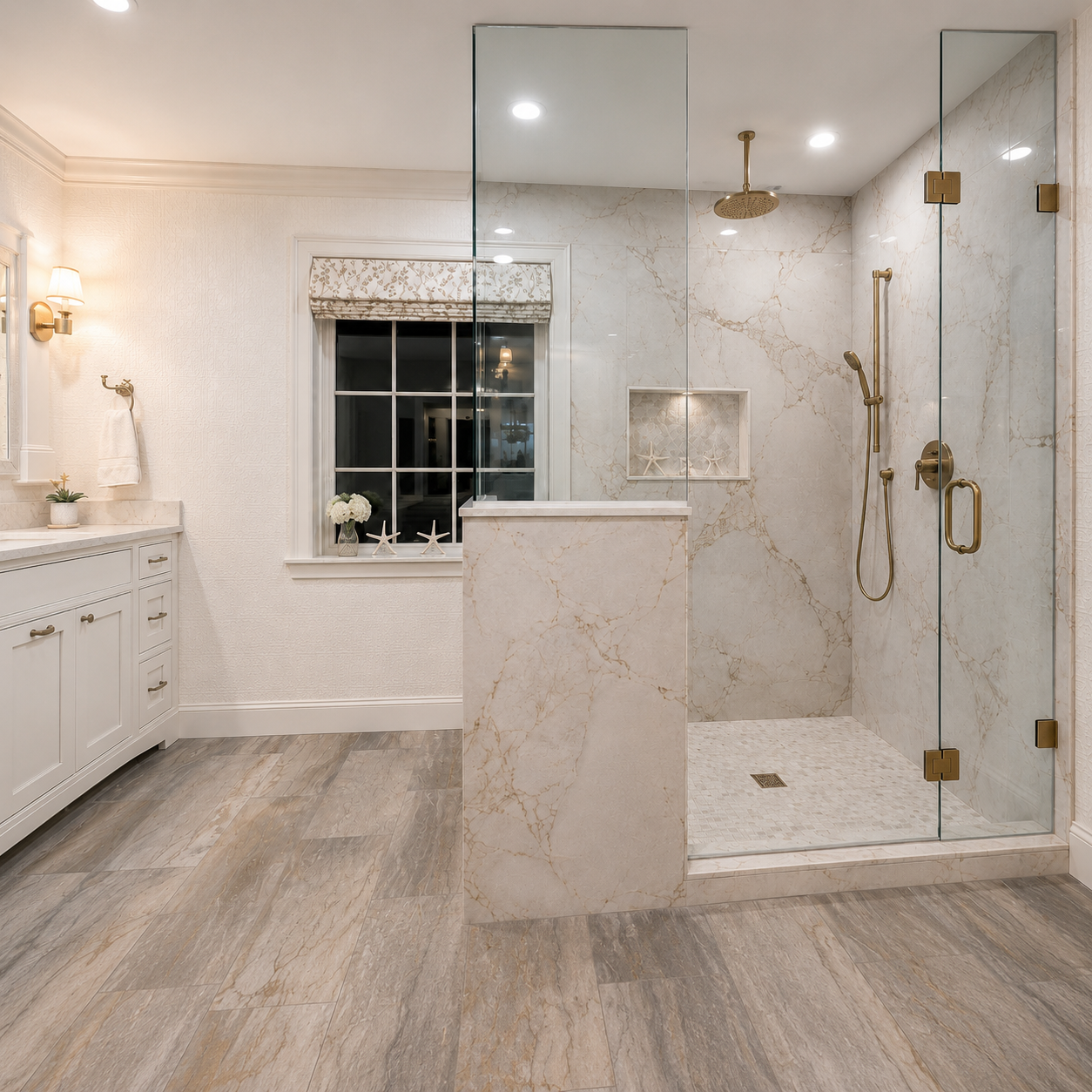 Tub to Shower Conversion on Cape Cod in Centerville