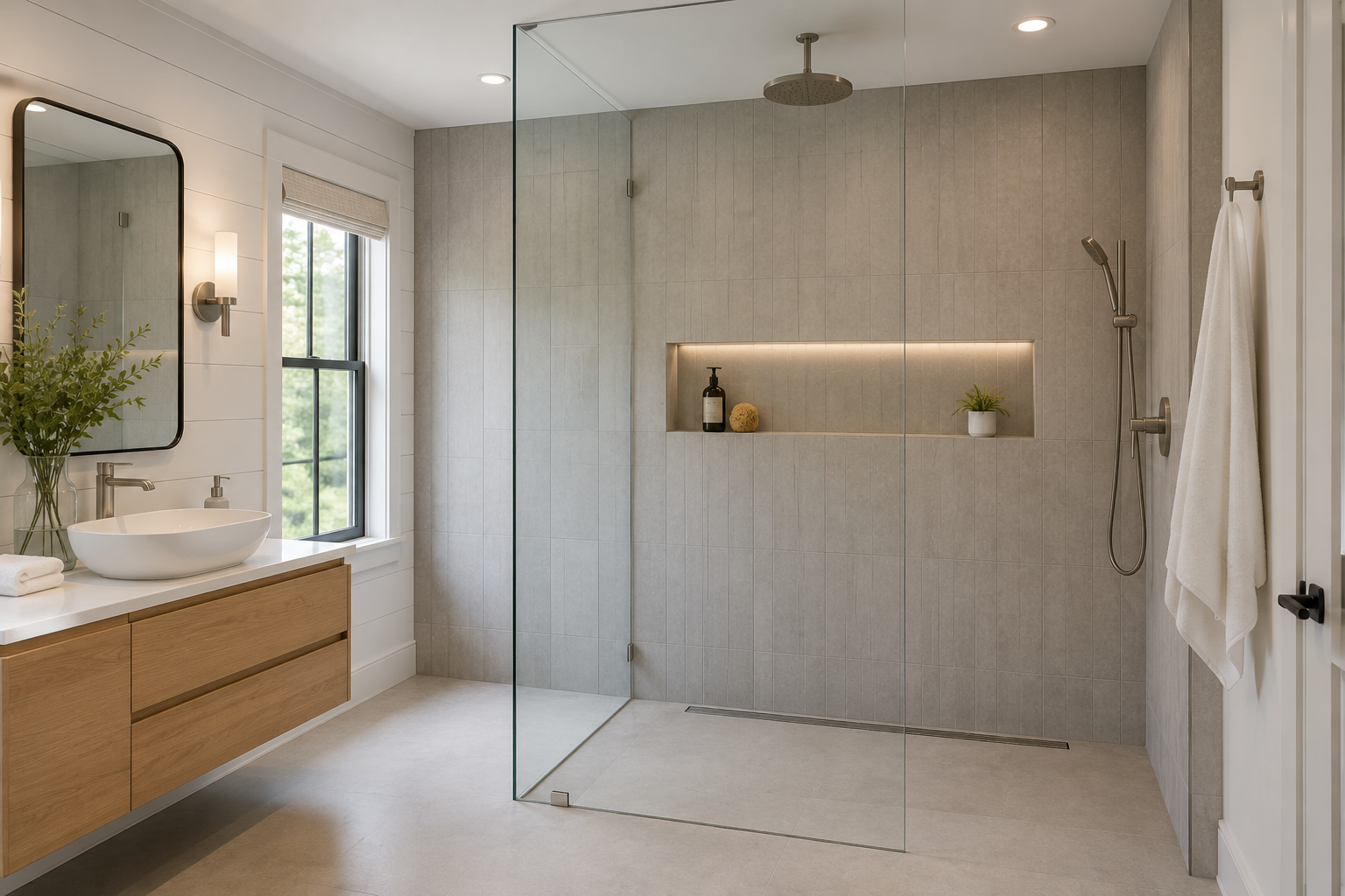 Walk-In Shower Installation on Cape Cod in Centerville
