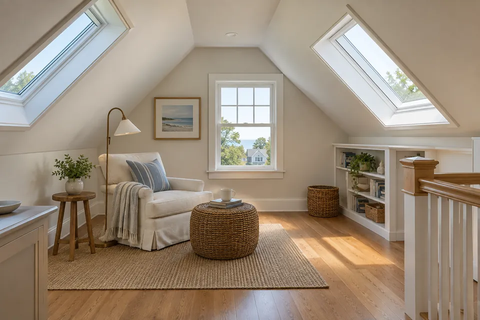 Attic conversion and general construction in Yarmouth Massachusetts