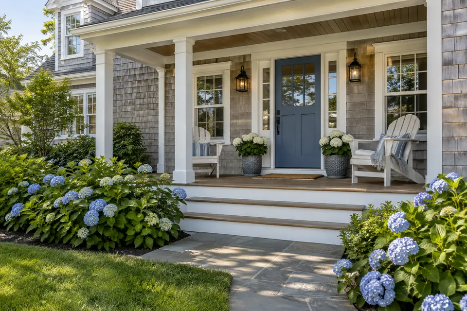 Front porch construction and remodeling in Yarmouth Massachusetts